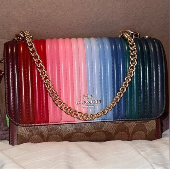Coach Bags Coach Klare Crossbody With Rainbow Gold Strap Poshmark